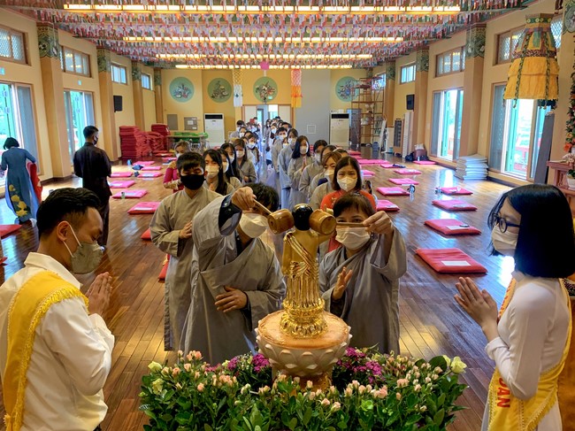 The Vesak Great Ceremony at Hoang Phap Temple in Jeonju City - South Korea